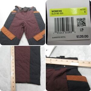 Jordan Pants Women Small Purple Cargo Loose Puffer Cozy Girl Synthetic 28x29 NEW